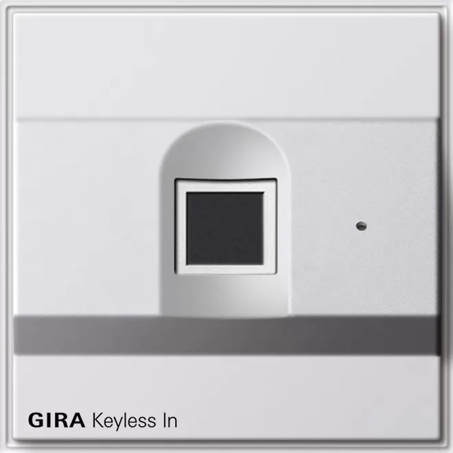 Gira Gira Keyless In Fingerprint-Leseeinheit Gira TX_44 Reinweiß 261766