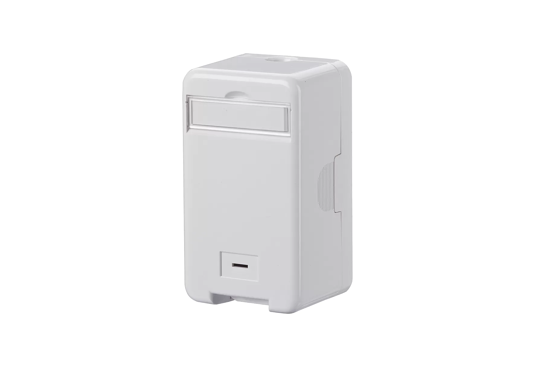 Metz Connect Keystone Anschlussdose AP 1 Port unbestückt reinweiß 1309140002KE