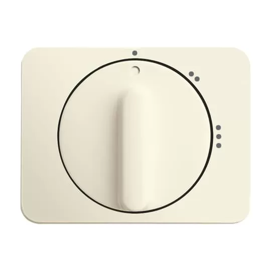Busch-Jaeger 2542 DR/02-22G | Zentralscheibe mit Drehgriff, mit Aufdruck