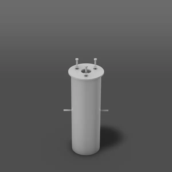 RZB Eingrabstück D 153 H 396 Sichtfarbe: aluminium 982155.000