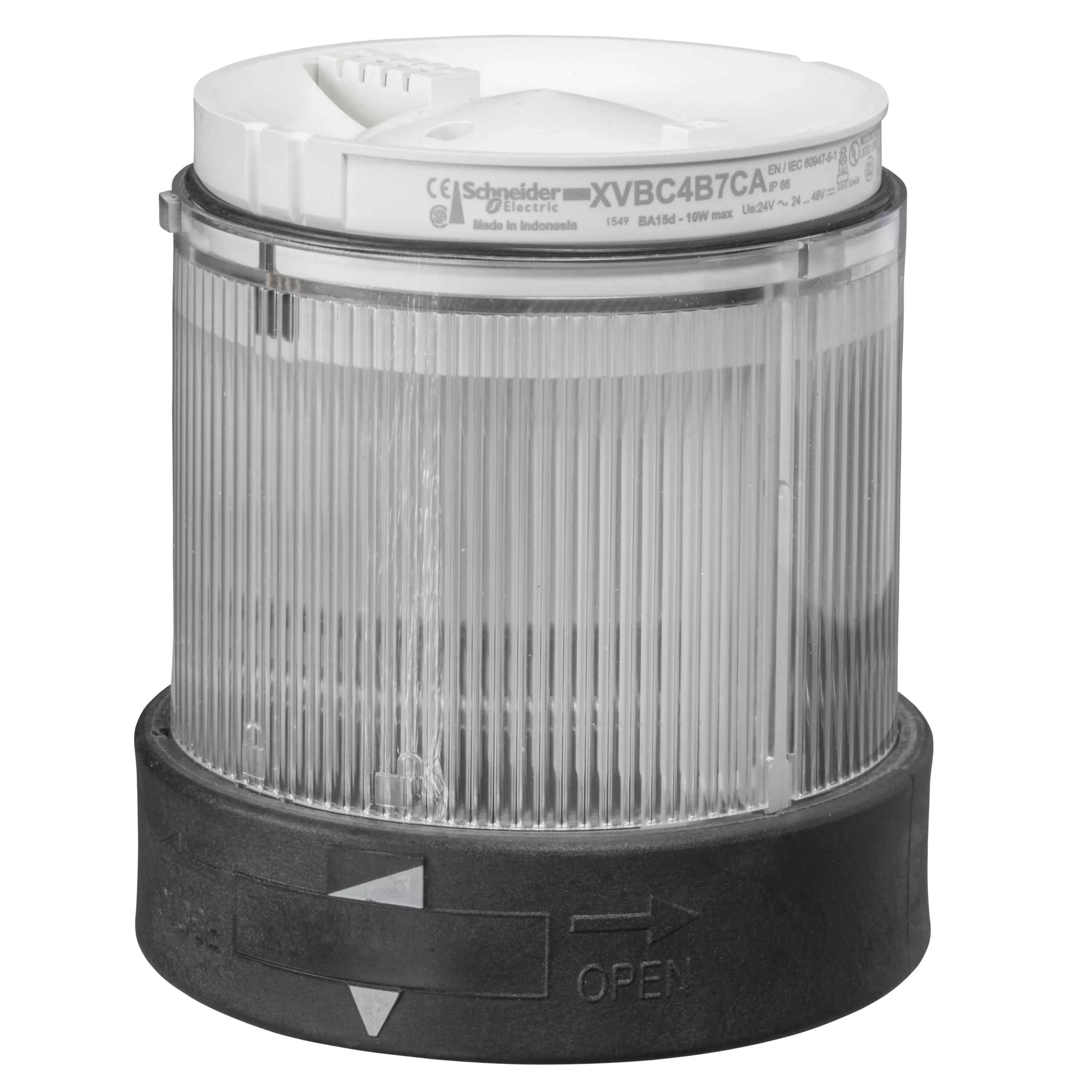 Schneider Electric Leuchtelement, Blinklicht, farblos, 230V AC XVBC5M7
