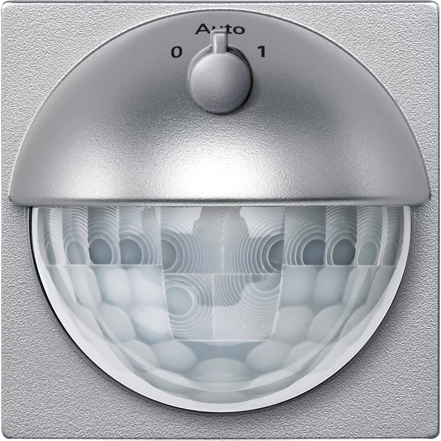 Merten ARGUS 180 UP Sensor-Modul mit Schalter, aluminium, System M MEG5711-0460