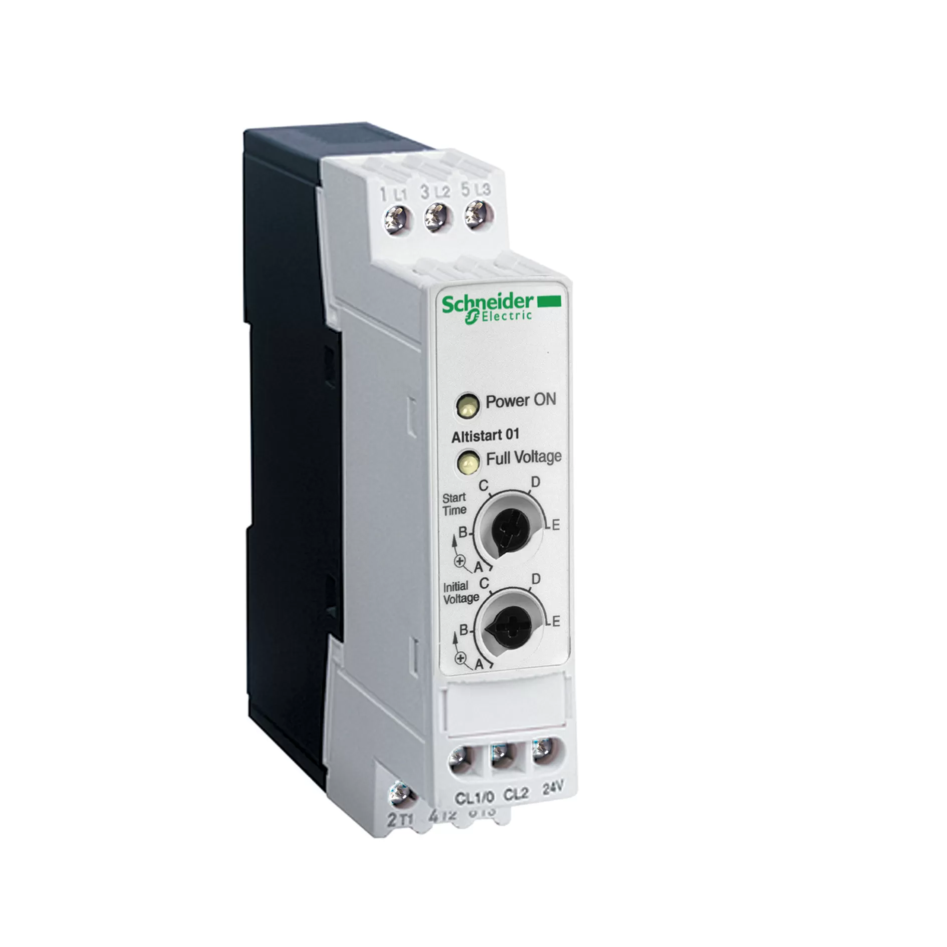 Schneider Electric Sanftanlasser für Asynchronmotor, ATS01, 6A, 110-480V, 0,75-3 KW ATS01N106FT