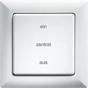 Eltako Funk-2-Kanal-Zentralsteuertaster 30000447