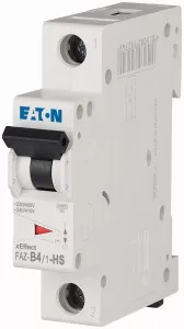 Eaton Leitungsschutzschalter, 4 A, 1p, Charakteristik: B 279274