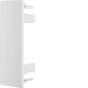 Hager Endstück zu LF 40x110mm verkehrsweiß LF4011069016