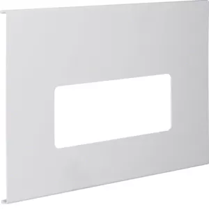 Hager Blende 3-fach R7 PVC FB OT 230 lichtgrau L92337035