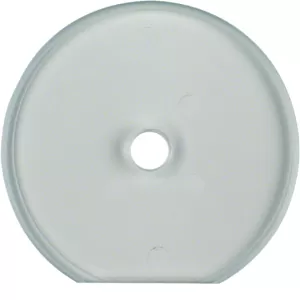 Berker Glas-Endplatte Schalter Serie Glas klar 1094