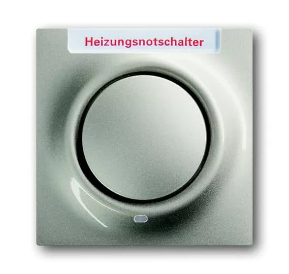 Busch-Jaeger 1789 H-79-101 | Zentralscheibe mit Betätigungsknopf und Glimmlampe