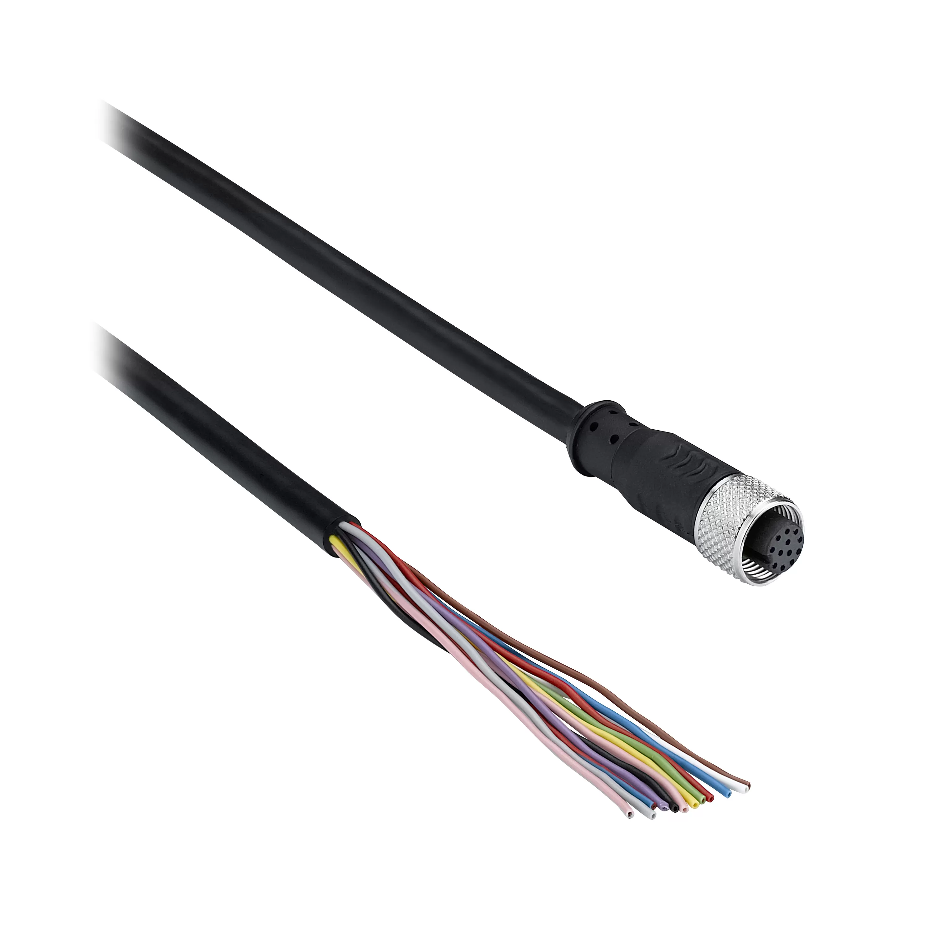 Yageo Verbindungskabel Buchse M12 12PIN gerade, 15M XZCP57V12L15