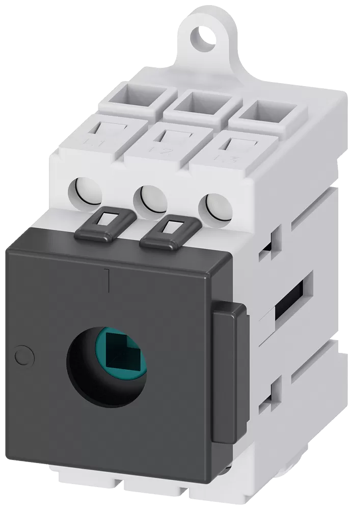 Siemens Lasttrennschalter 3LD3, Iu 25 A Hauptschalter 3-polig 3LD31100TK05