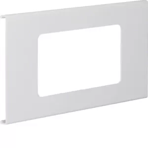 Hager Blende 2-fach R7 PVC FB OT 130 lichtgrau L91327035