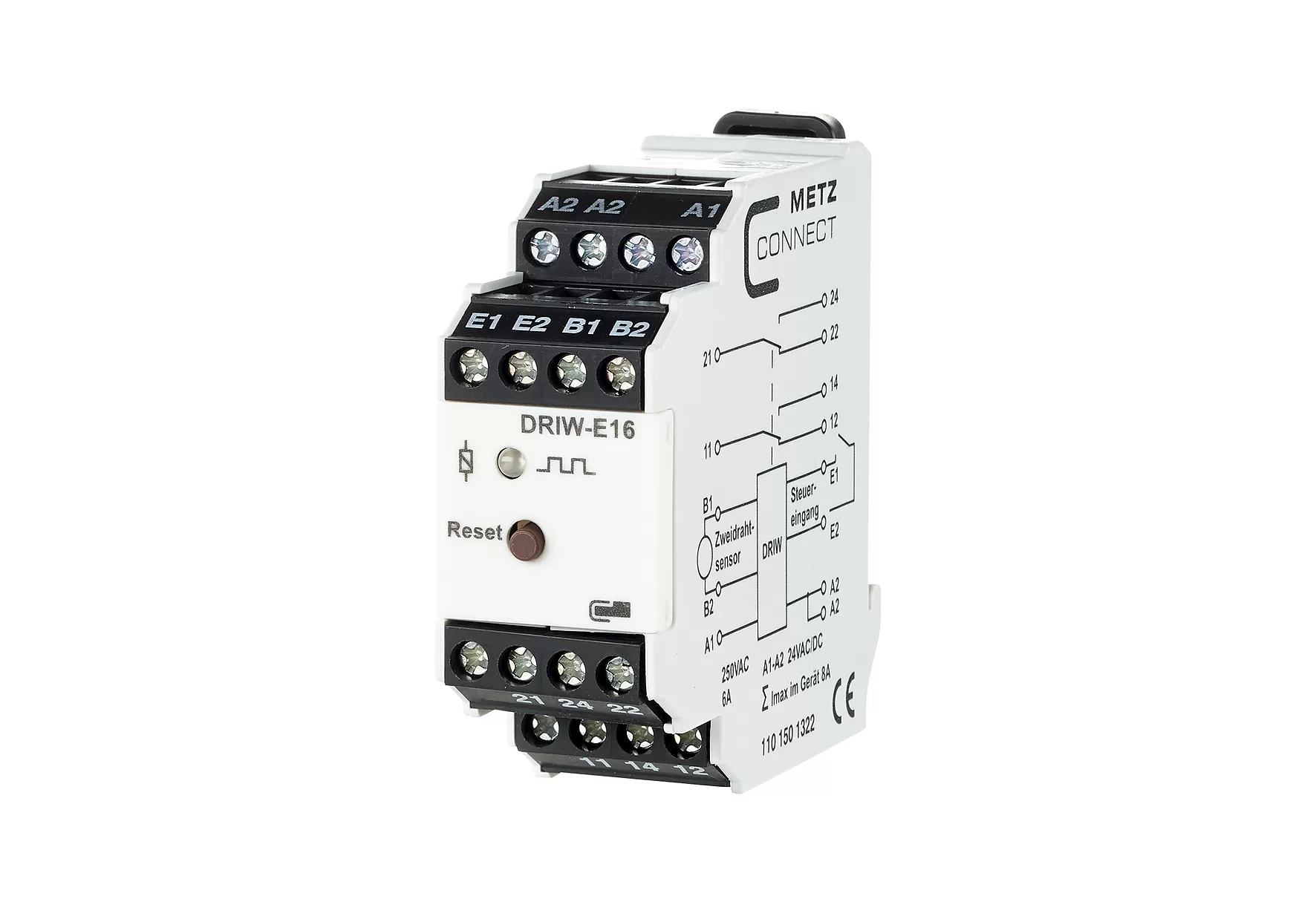 Metz Connect DRIW-E16, 24 V AC/DC 1101501322