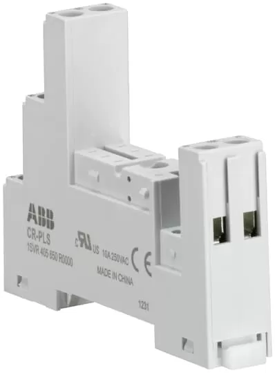 ABB CR-PLS Logischer Sockel für 1We oder 2We CR-P Relais 1SVR405650R0000