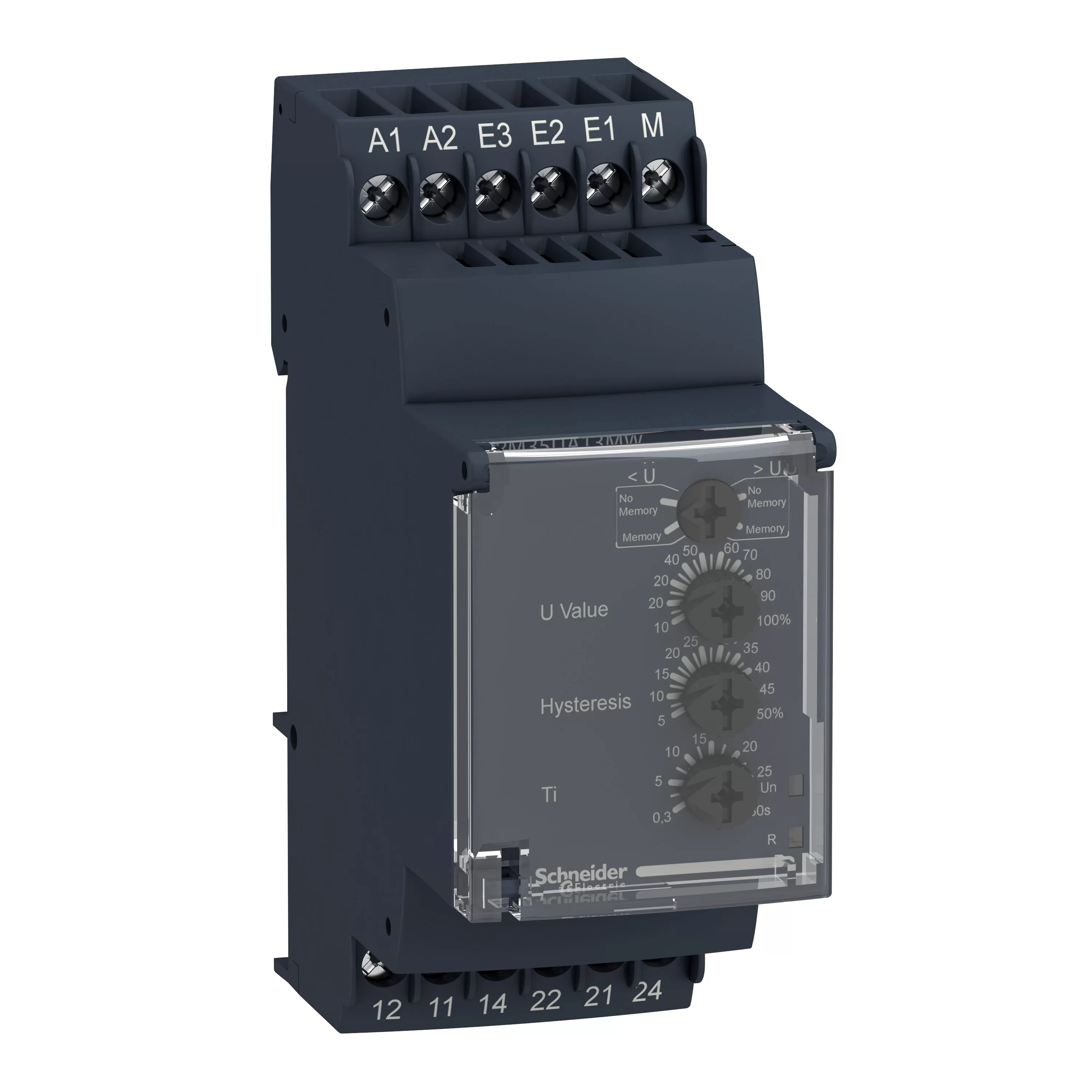 Schneider Electric Multifunktions-Spannungswächter, 15-600 V, 24-240VAC/DC, 2 W RM35UA13MW
