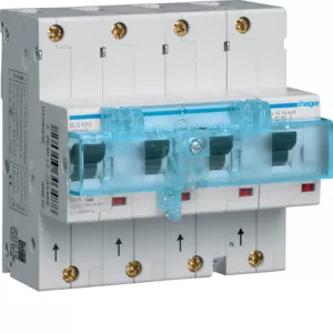 Hager SLS-Schalter 3P+N E-63A Hutschiene HTN663E