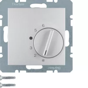Berker Temperaturregler We m Z-St B.7 Alu 20261404