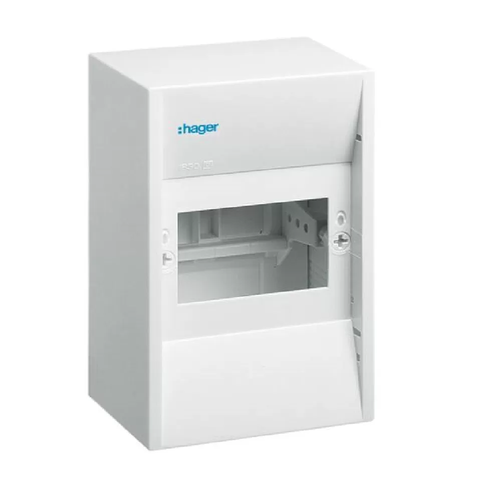 Hager Miniverteiler,gamma,4PLE,IP30,1xPE,1xN GD104N