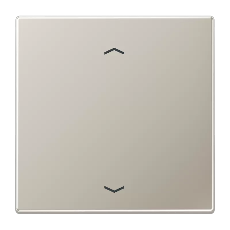 Jung Wippe, mit Pfeilsymbolen für KNX Taster 1fach, Serie LS, Edelstahl ES101P