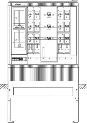 Hager Wa+MeSchrank,universN,