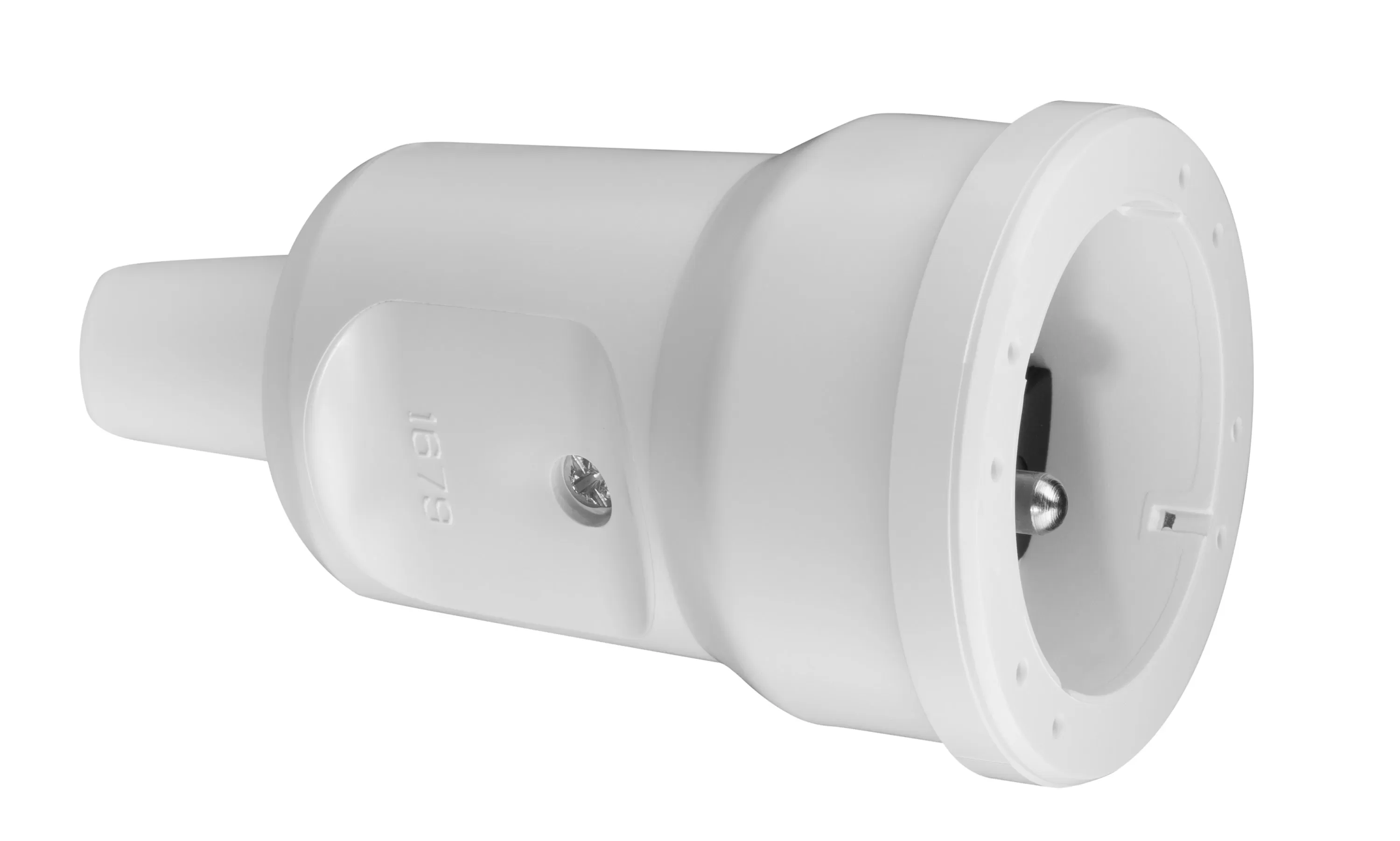 ABL PVC-Kupplung mit erhöhtem BS, weiß, französisch/ belgischer Standard 1679082