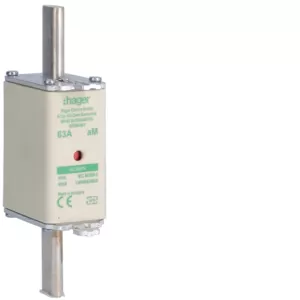 Hager NH-Sicherung NH0 690V aM 63A K-Melder LNH0063M6A