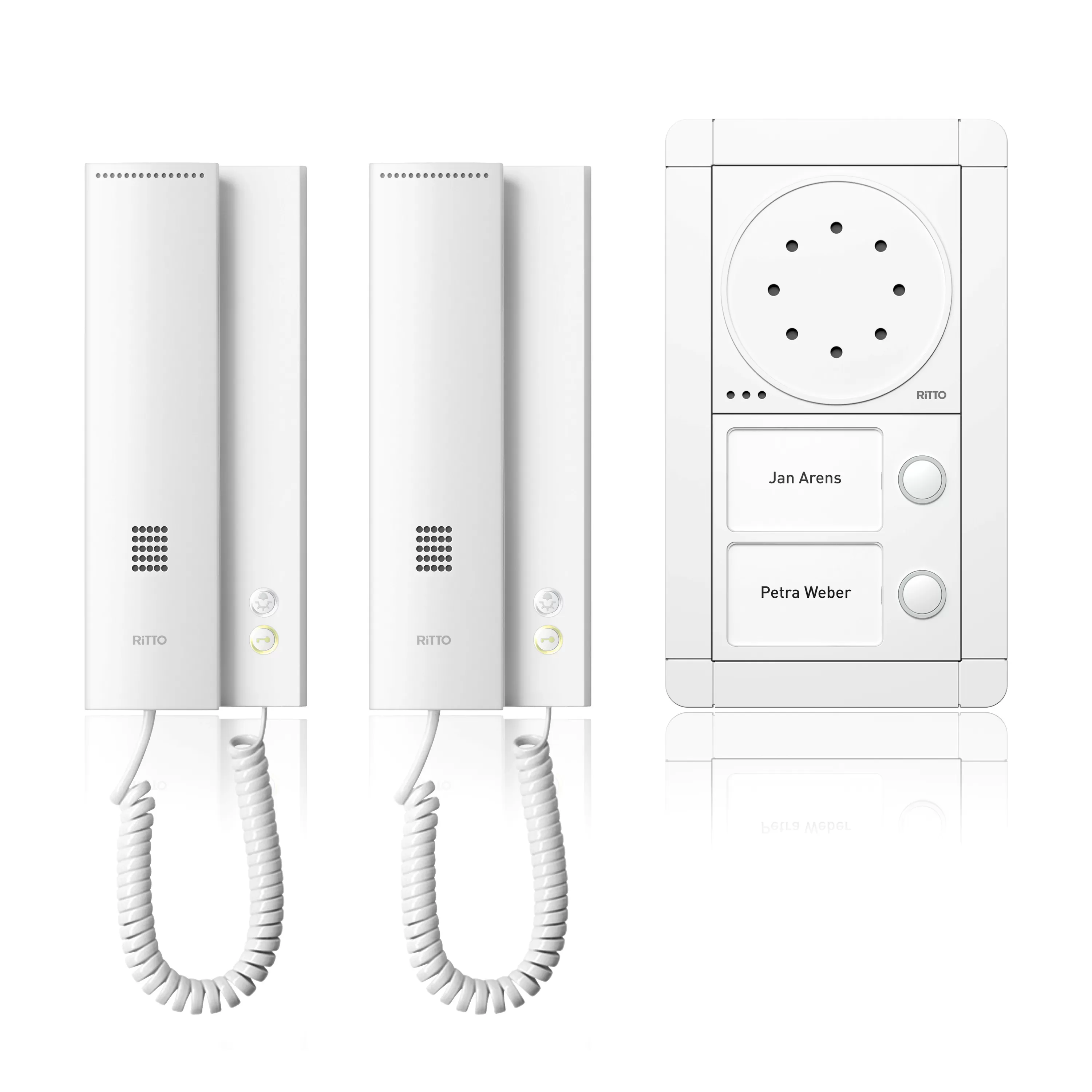 Ritto Portier Audio Set 2 WE, weiß/weiß 1891270