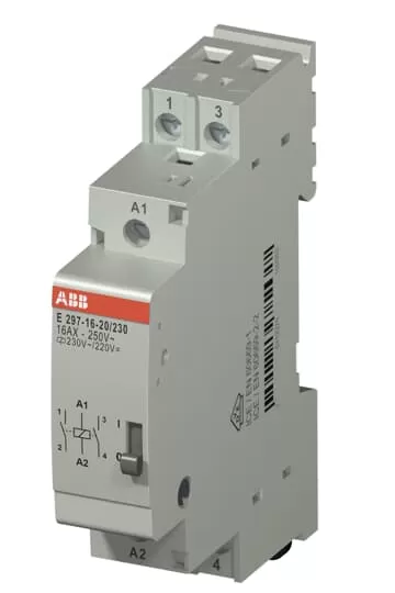 ABB E297-16-20/230 Installationsrelais Spule 230 VAC, 16 A, 2 NO 2TAZ311000R2012