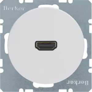 Berker HDMI Steckdose m 90° Stcka. R.1/R.3 pw 3315432089