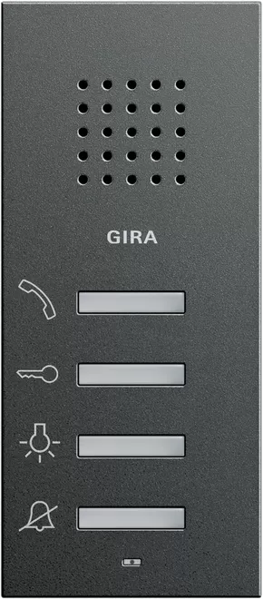 Gira Wohnungsstation AP System 55 Anthrazit 125028