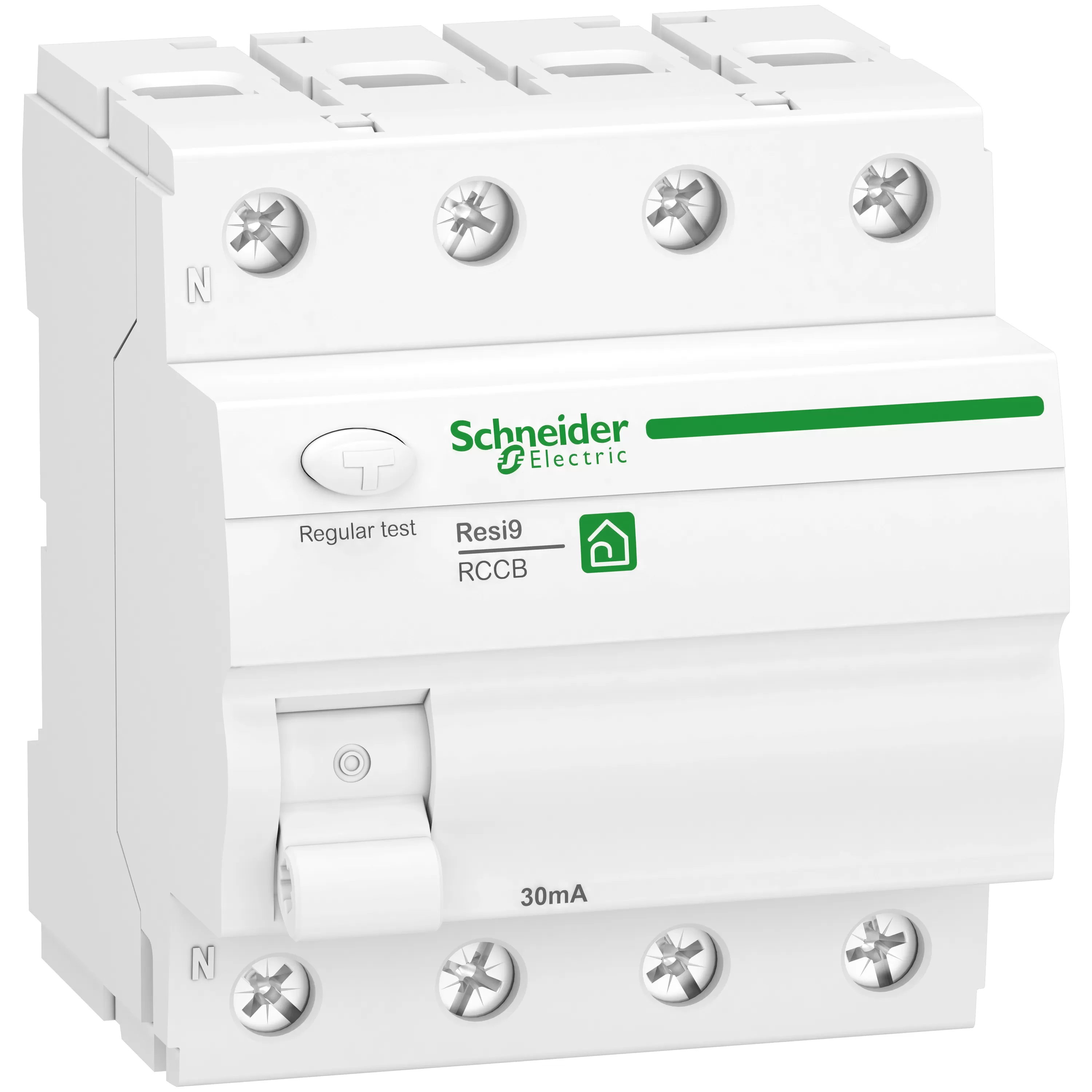 Schneider Electric Fehlerstrom-Schutzschalter Resi9, 3P+N, 40A, 30mA, Typ A R9R22440