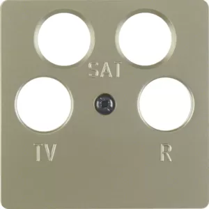 Berker Z-Platte für Ant ZS bronze 148411