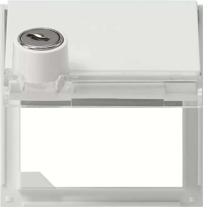 Gira Adapterrahmen KD Schloss sortiert + BSF Gira TX_44 (WG UP) Reinweiß 069466
