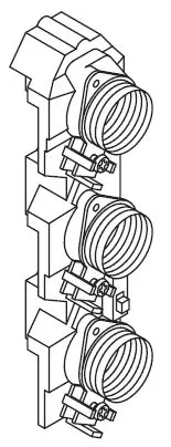ABN Neozed-Element 63A 3pol auf SS XNR363