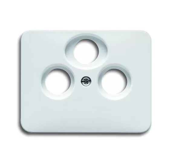 Busch-Jaeger 1743-03-24G | Zentralscheibe als Abdeckung für handelsübliche Antennensteckdosen