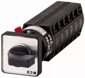 Eaton Stufenschalter, TM, 10 A, Zentraleinbau, 6 Baueinheit(en), Kontakte: 12, 60 °, rastend, ohne 0-Stellung, 1-4, Abwicklungs Nr. 8271 046128