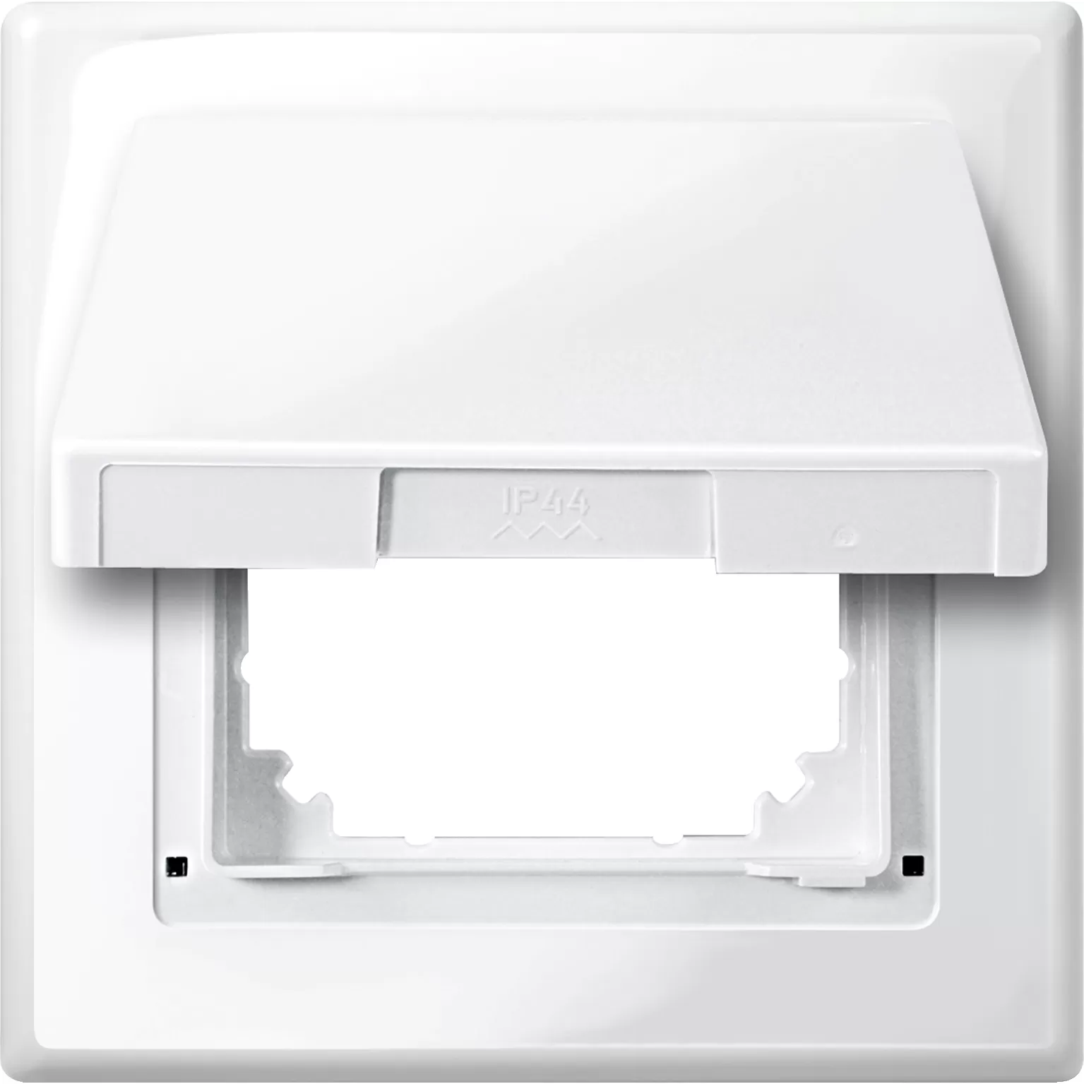 Merten Schutzabdeckung IP 44, polarweiß glänzend, M-SMART 478019