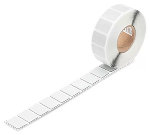 WAGO Tasterschilder;27 x 19 mm;silberfarben 210-852