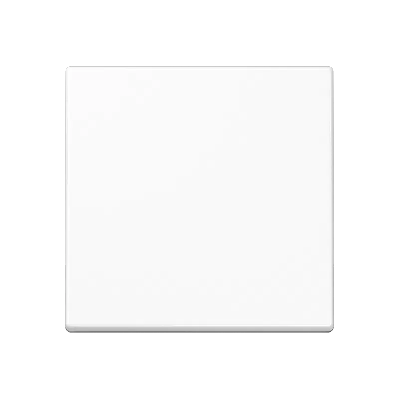 Jung Wippe 1fach, Thermoplast, Serie A, alpinweiß A590BFWW