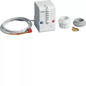 Hager Stellantrieb mit Temperaturregler, KNX TX502