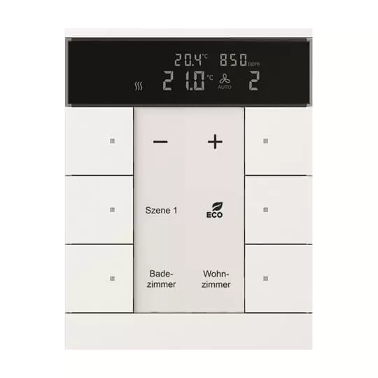Busch-Jaeger SBC/U6.0.11-884 | SBC/U6.0.11-884 HVAC/CO2-Gerät,6fach BE