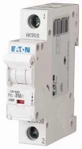 Eaton Leitungsschutzschalter, 50 A, 1p, Charakteristik: B 236038