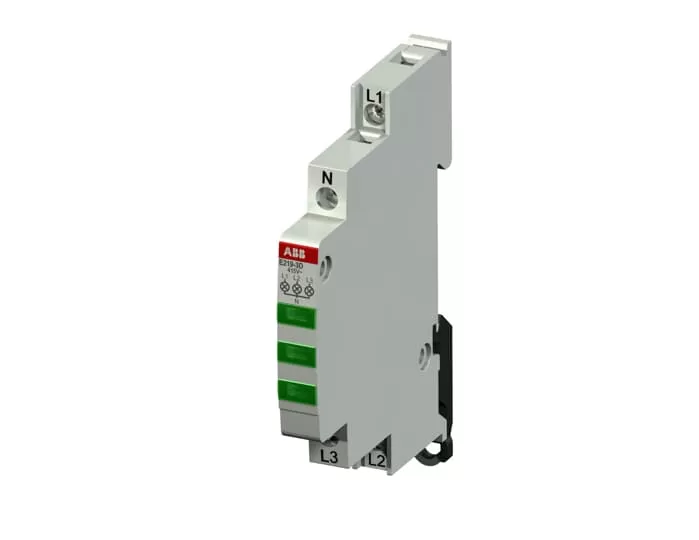 ABB Leuchtmelder 3 LED E219-3D 3 LED grün, 415/230 V AC 2CCA703901R0001
