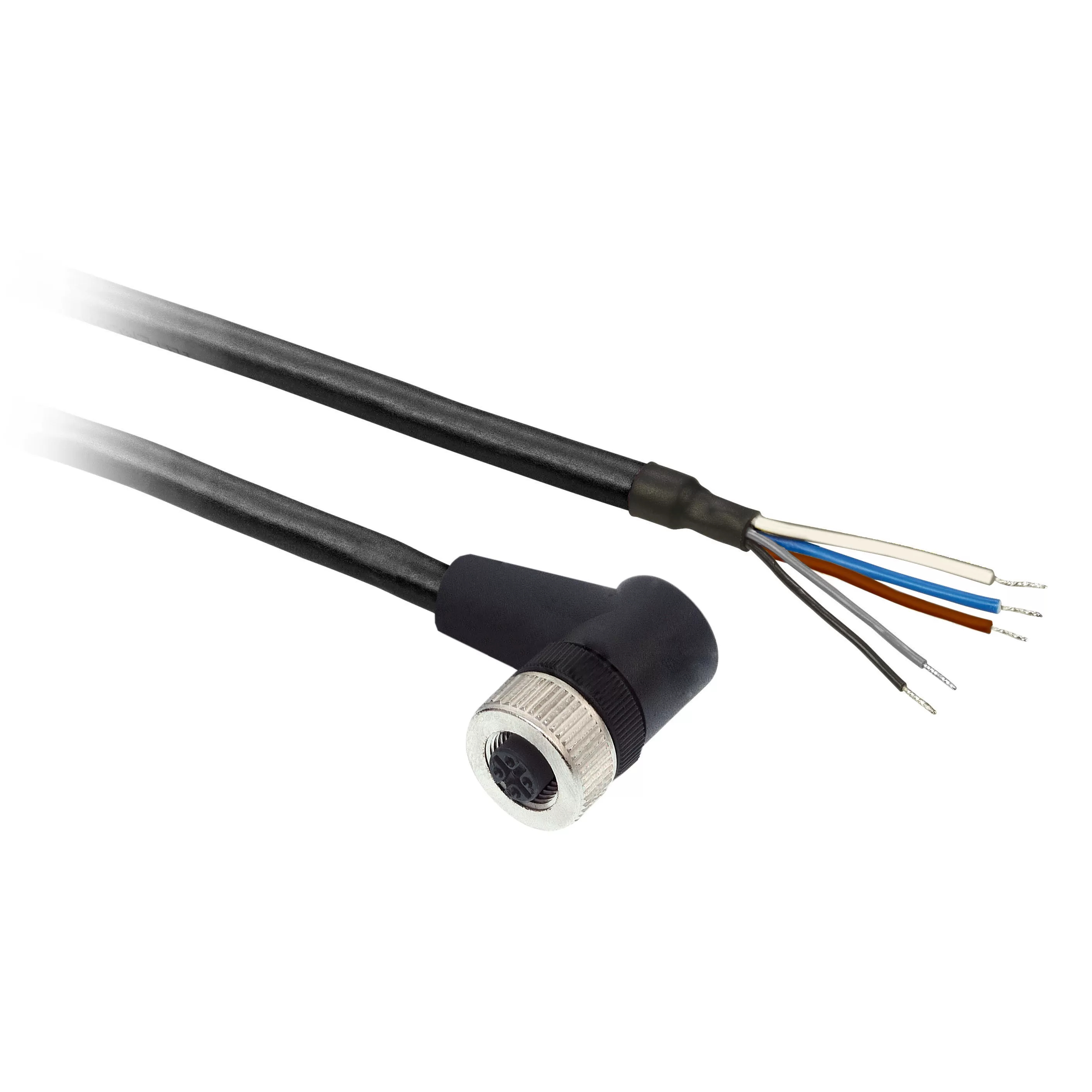 Yageo Verbindungskabel, PUR, Buchse M12 5Pin abgewinkelt 20m XZCP12V12L20