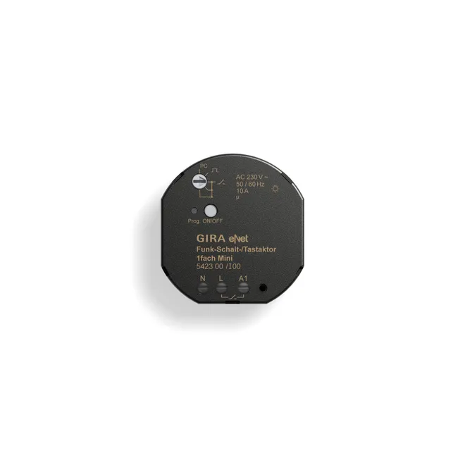 Gira Funk Schalt-/Tastaktor 1f Mini Gira eNet 542300