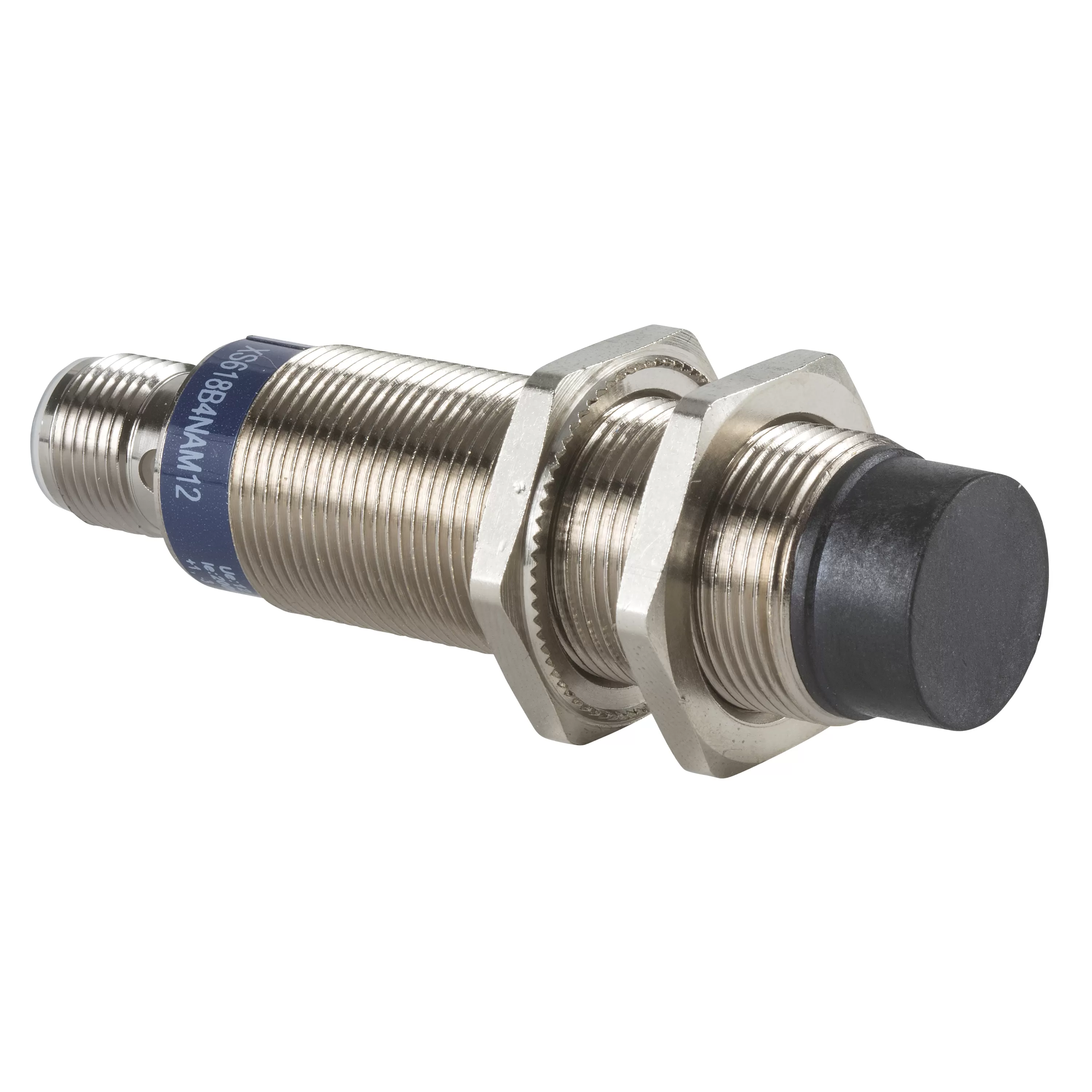 Yageo XS5-Indu. Näher.sch. M18, L74mm, Messing, Sn 5mm, 12-48 V DC, M12 XS518BLPBM12