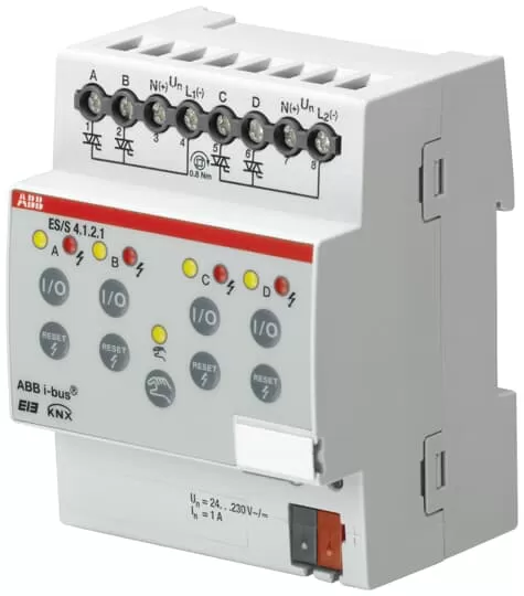 ABB ES/S4.1.2.1 Elektronischer Schaltaktor, 4fach, 1 A, REG 2CDG110058R0011