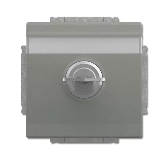 Busch-Jaeger 20 EUKNBSL-803-101 | SCHUKO® Steckdosen-Einsatz mit Klappdeckel und Schloss