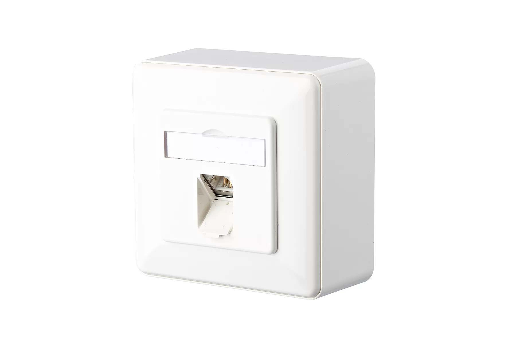 Metz Connect E-DAT C6 1 Port AP reinweiß 1307370002-I