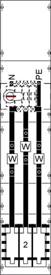 Striebel & John KA4038 Wandlerfeld BH5, SS vorverdrahtet KA4038